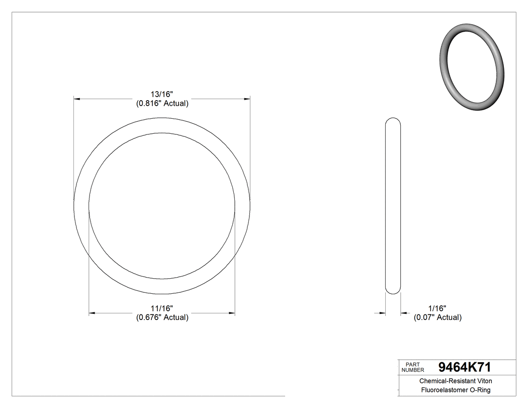 Technical drawing - 9464K71